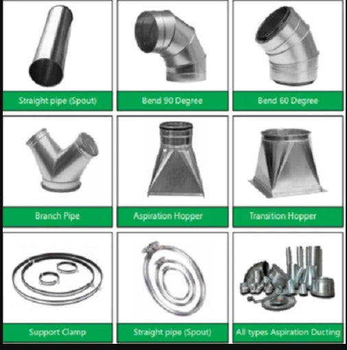 Square Duct, Round Duct & Ducting Accessories